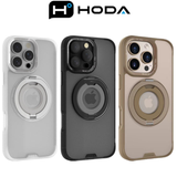  Ốp Lưng HODA® Soft Stone Stand Ring Case Hỗ Trợ Sạc Không Dây Kiêm Giá Đỡ Cao Cấp Chính Hãng cho iPhone 16 Pro | iPhone 16 Pro Max 