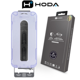  Cường Lực HODA 2in1 Chống Vân Tay & Chống Nhìn Trộm 2.5D Có Khung Trợ Dán cho iPhone 17|16|15|14 Series 