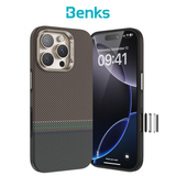  Ốp lưng Benks Prestige ArmorAir|Pro case built with Kevlar® Có Nút Camera Control Cao Cấp Chính Hãng cho iPhone 15 Pro Max| 16 Pro| 16 Pro Max| 17 Pro| 17 Pro Max 