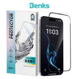  Cường Lực Benks GlassWarrior Sapphire Corning/ Chống Nhìn Trộm| Chống Chói 2.5D có Khung Trợ Dán cho iPhone 17|16 Series 