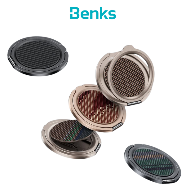  Giá Đỡ Benks Aramid Siêu Nhỏ Gọn Tiện Lợi Hít Nam Châm Không Dây Cao Cấp Chính Hãng cho iPhone 