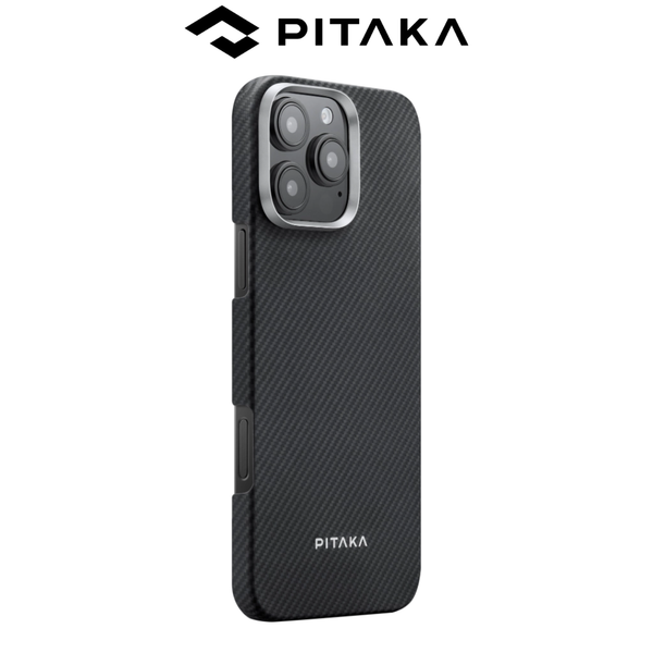  Ốp Lưng PITAKA Classic Ultra Thin Khoét Viền| Full Viền Siêu Phẩm Từ Sợi Aramid Dệt cho iPhone 16 Pro| 16 Pro Max 