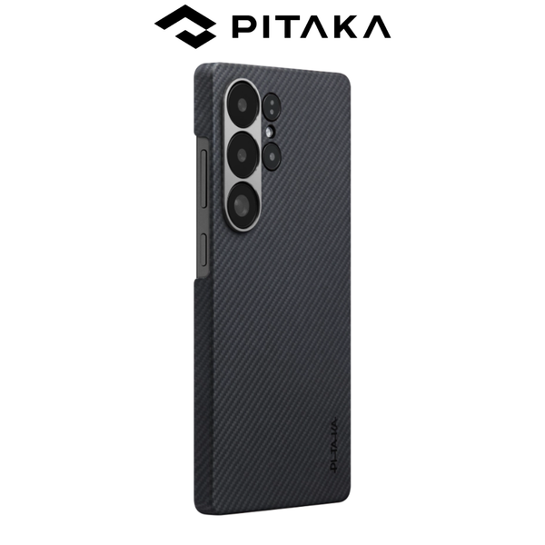  Ốp Lưng PITAKA Classic Ultra Thin Khoét Viền Siêu Phẩm Từ Sợi Aramid Dệt cho SamSung S25Ultra 