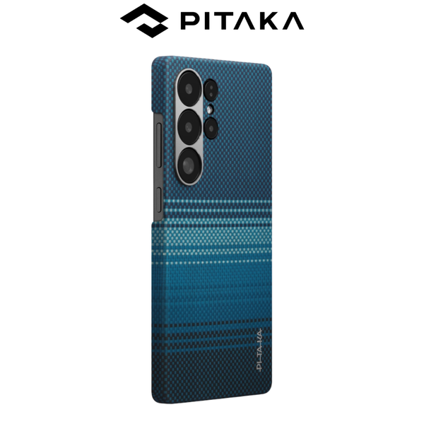 Ốp Lưng PITAKA Moonrise Bản Khoét Viền – Siêu Phẩm Từ Sợi Aramid Dệt cho SamSung S25Ultra 
