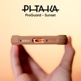  Ốp Pitaka Sunset ProGuard Bản Full Viền Có Nút Control – Siêu Phẩm Từ Sợi Aramid Dệt cho iP 17 Pro Max| 17 Pro 