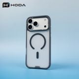  Ốp HODA Rough Magnetic Lưng Nhám Viền TPU Chống Sốc 2M Chính Hãng cho iPhone 17| 16 Series 