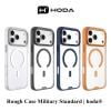  Ốp HODA Rough Magnetic Lưng Nhám Viền TPU Chống Sốc 2M Chính Hãng cho iPhone 17| 16 Series 