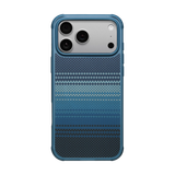  Ốp Lưng Pitaka Moonrise ProGuard Case Bản Full Viền Có Nút Control – Siêu Phẩm Từ Sợi Aramid Dệt cho iP 17 Pro Max| 17 Pro 