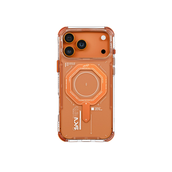  Ốp Lưng SKINARMA MAGMA ORANGE Mag-Charge Chính Hãng cho iPhone 17 Pro Max| 17 Pro 