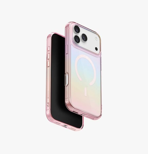  Ốp Lưng UNIQ Iridescia Holographic Case with MagClick™Chống Sốc Thời Trang Đạt Chuẩn Chính Hãng 17 Pro Max 