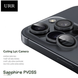  Lens Camera URR Phủ SAPPHIRE PVDSS Chính Hãng cho iPhone 17|16|15 Series 