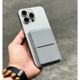  Ví Da WiWU Mag Wallet MW-001 Đựng Thẻ| CCCD Tích Hợp Giá Đỡ Hít Nam Châm Cao Cấp Chính Hãng cho iPhone 