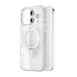  Ốp Lưng WIWU Trong Suốt Viền Dẻo Chống Sốc Kiêm Giá Đỡ Hỗ Trợ Sạc Không Dây Cao Cấp Chính Hãng cho iPhone 16 Pro Max| 16 Pro 