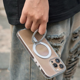  Ốp Lưng WIWU Trong Suốt Viền Dẻo Chống Sốc Kiêm Giá Đỡ Hỗ Trợ Sạc Không Dây Cao Cấp Chính Hãng cho iPhone 16 Pro Max| 16 Pro 