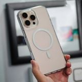  Ốp Lưng Wiwu Dynamic Pro  Trong Suốt Có Nút Camera Control Chống Sốc Tích Hợp Sạc Không Dây Cao Cấp Chính Hãng cho iPhone 