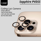  Lens Camera URR Phủ SAPPHIRE PVDSS Chính Hãng cho iPhone 17|16|15 Series 