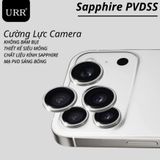  Lens Camera URR Phủ SAPPHIRE PVDSS Chính Hãng cho iPhone 17|16|15 Series 