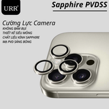  Lens Camera URR Phủ SAPPHIRE PVDSS Chính Hãng cho iPhone 17|16|15 Series 