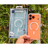  Ốp Lưng Wiwu Dynamic Pro  Trong Suốt Có Nút Camera Control Chống Sốc Tích Hợp Sạc Không Dây Cao Cấp Chính Hãng cho iPhone 