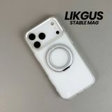 Ốp Likgus Ring Nhám Chống Sốc Kiêm Giá Đỡ Hỗ Trợ Sạc Từ Tính Chính Hãng cho iPhone 17 Series 