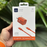  Bộ Sạc Nhanh WiWu G025 45W – Hiệu Suất Cao –Tương Thích Nhiều Thiết Bị  – Chuẩn Công Nghệ Mới Chính Hãng 