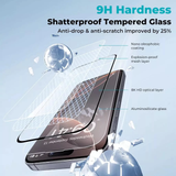  Cường Lực Benks Ultra Shield HD Trong Suốt 2.5D Có Khung Trợ Dán Chính Hãng cho iPhone 17 Pro Max 