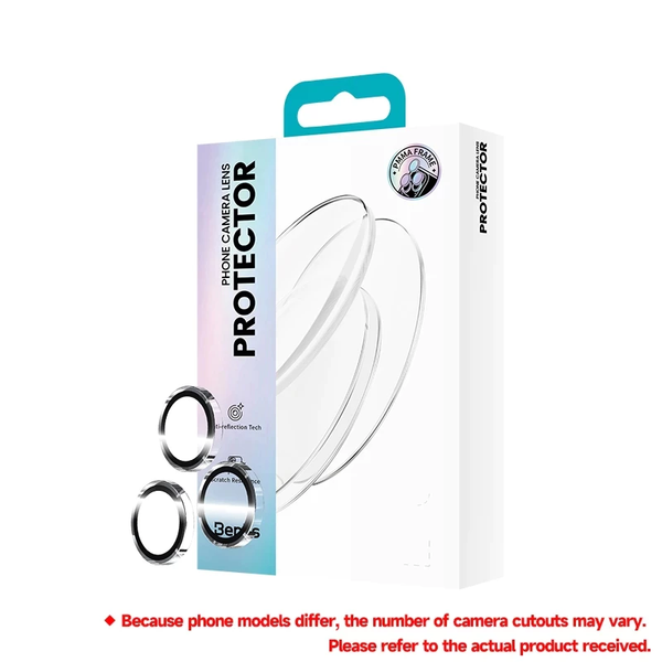  Lens Benks Trong Suốt Bảo Vệ Camera Viền Trong Suốt Có Khung Tự Dán tại Nhà Chính Hãng cho iPhone 17 Pro| 17 Pro Max 