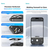  Lens Benks Trong Suốt Bảo Vệ Camera Viền Trong Suốt Có Khung Tự Dán tại Nhà Chính Hãng cho iPhone 17 Pro| 17 Pro Max 