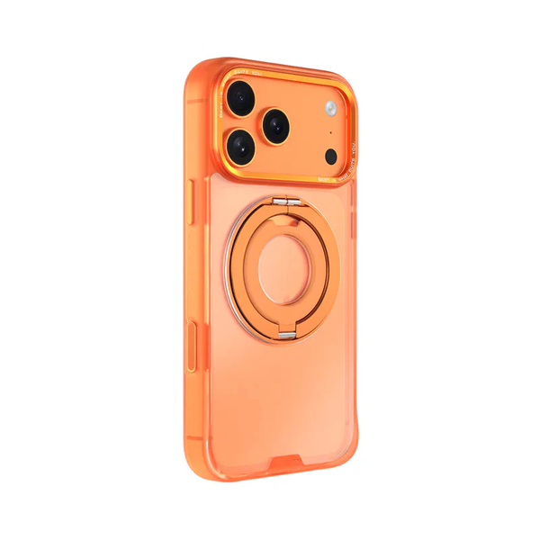  Ốp Lưng HODA® Soft Stone Stand Ring Case Hỗ Trợ Sạc Không Dây Kiêm Giá Đỡ Cao Cấp Chính Hãng cho iPhone 16 Pro | iPhone 16 Pro Max | iPhone 17 Pro Max 