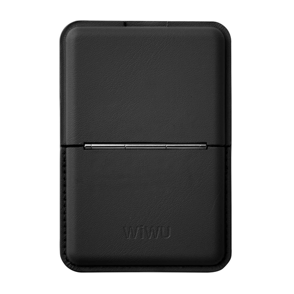 Ví Da WiWU Mag Wallet MW-001 Đựng Thẻ| CCCD Tích Hợp Giá Đỡ Hít Nam Châm Cao Cấp Chính Hãng cho iPhone 
