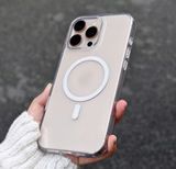  Ốp Lưng Wiwu Dynamic Pro  Trong Suốt Có Nút Camera Control Chống Sốc Tích Hợp Sạc Không Dây Cao Cấp Chính Hãng cho iPhone 