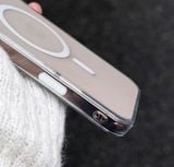  Ốp Lưng Wiwu Dynamic Pro  Trong Suốt Có Nút Camera Control Chống Sốc Tích Hợp Sạc Không Dây Cao Cấp Chính Hãng cho iPhone 