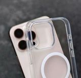  Ốp Lưng Wiwu Dynamic Pro  Trong Suốt Có Nút Camera Control Chống Sốc Tích Hợp Sạc Không Dây Cao Cấp Chính Hãng cho iPhone 