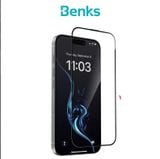  Cường Lực Benks Zero Shield HD Chống Vân Tay/ Không Lẹm Viền/ Góc cho iPhone 16 Pro| 16 Pro Max 