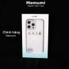  Ốp Lưng Memumi Ripple Trong Suốt Chống Ố Vàng Tuyệt Đối Full Camera Bảo Vệ Chính Hãng cho iP 16| 15 Series 