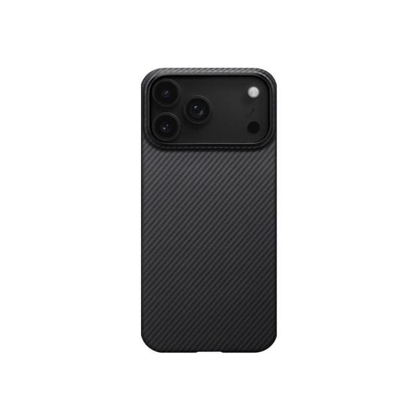  Ốp Lưng PITAKA Ultra-Slim 600D Black/Grey (Twill) (with PitaTap™)  cho iPhone 