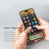  Cường Lực Hoda 3D Curved Full Viền 2in1 Chống Vân Tay & Chống Chói Cao Cấp Chính Hãng cho iPhone 17 Pro| iPhone 17 Pro Max 