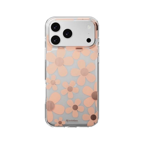  Ốp Lưng SwitchEasy Họa Tiết 3D Fleur Chống Sốc &Thời Trang Hỗ Trợ Sạc Không Dây Cao Cấp Chính Hãng cho iPhone 16 Pro|  iPhone 16 Pro Max| iPhone 17 Pro Max 