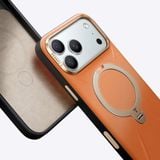  Ốp Lưng Ostand Q3 VegSkin Có Nút Control – Có Chân Đỡ 360° Cho iPhone 17 Pro| iPhone 17 Pro Max 
