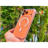  Ốp Lưng Wiwu Dynamic Pro  Trong Suốt Có Nút Camera Control Chống Sốc Tích Hợp Sạc Không Dây Cao Cấp Chính Hãng cho iPhone 