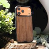  Ốp Lưng Chống Sốc HoDa Diverse Walnut Gỗ Óc Chó Viền TPU Chống Sốc Tích Hợp Sạc Từ Tính Chính Hãng cho iPhone 17 Pro Max 