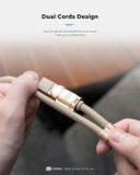  Dây Đeo HODA Kiêm Cáp Sạc 4in1 65W Cáp Dù Chống Nứt Gãy - Tiện Lợi Chính Hãng Cho iPhone 