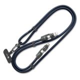  Dây Đeo HODA Kiêm Cáp Sạc 4in1 65W Cáp Dù Chống Nứt Gãy - Tiện Lợi Chính Hãng Cho iPhone 