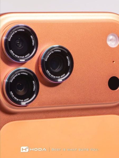  Lens Hoda Sapphire Bảo Vệ Camera Chống Trầy Xước Có Khung Trợ Dán Chính Hãng cho iPhone 17|16|15 Series 