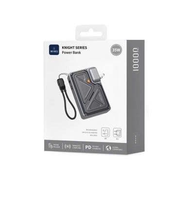  Pin Dự Phòng 10.000mAh WiWU Wi - P057 Sạc Nhanh 35W Sạc Không Dây 15W Chính Hãng 