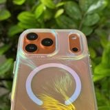  Ốp WIWU Milan Họa Tiết Lông Vũ Hỗ Trợ Sạc Không Dây Chính Hãng cho iPhone 17 Pro | 17 Pro Max 