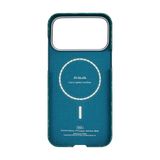  Ốp PITAKA Monogram Gold Green Hở Viền Có Nút Control – Siêu Phẩm Từ Sợi Aramid Dệt cho iPhone 17 Pro Max 