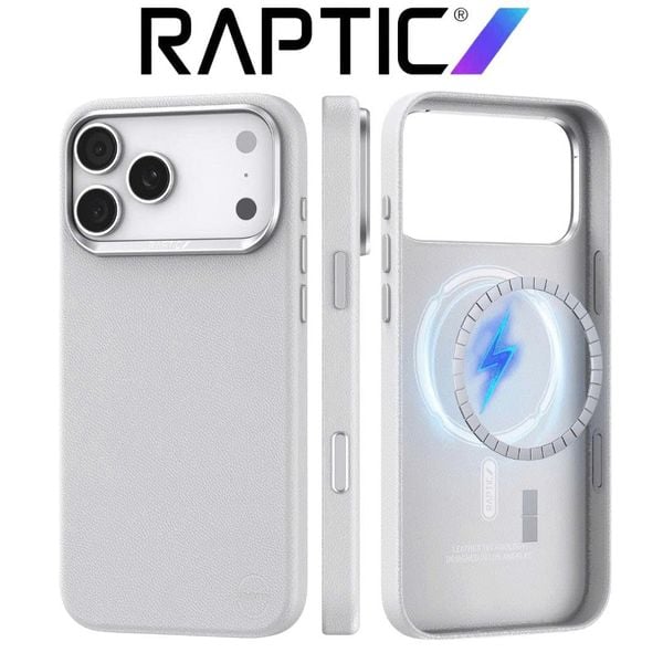  Ốp RAPTIC Urban Nanno Tích Hợp Sạc Không Dây Chính Hãng Cho iPhone 17 Pro Max 