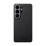  [S25Ultra & S26Ultra] Ốp PITAKA Black Bản Khoét Viền – Siêu Phẩm Từ Sợi Aramid Dệt Chính Hãng Bảo Hành 12 Tháng 