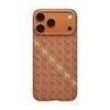  Ốp PITAKA Happiness Rides Amber  Bản Hở Viền Có Nút Control – Siêu Phẩm Từ Sợi Aramid Dệt cho iPhone 16| 17 Series 